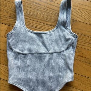 Victoria's Secret PINK Gray Tank Top